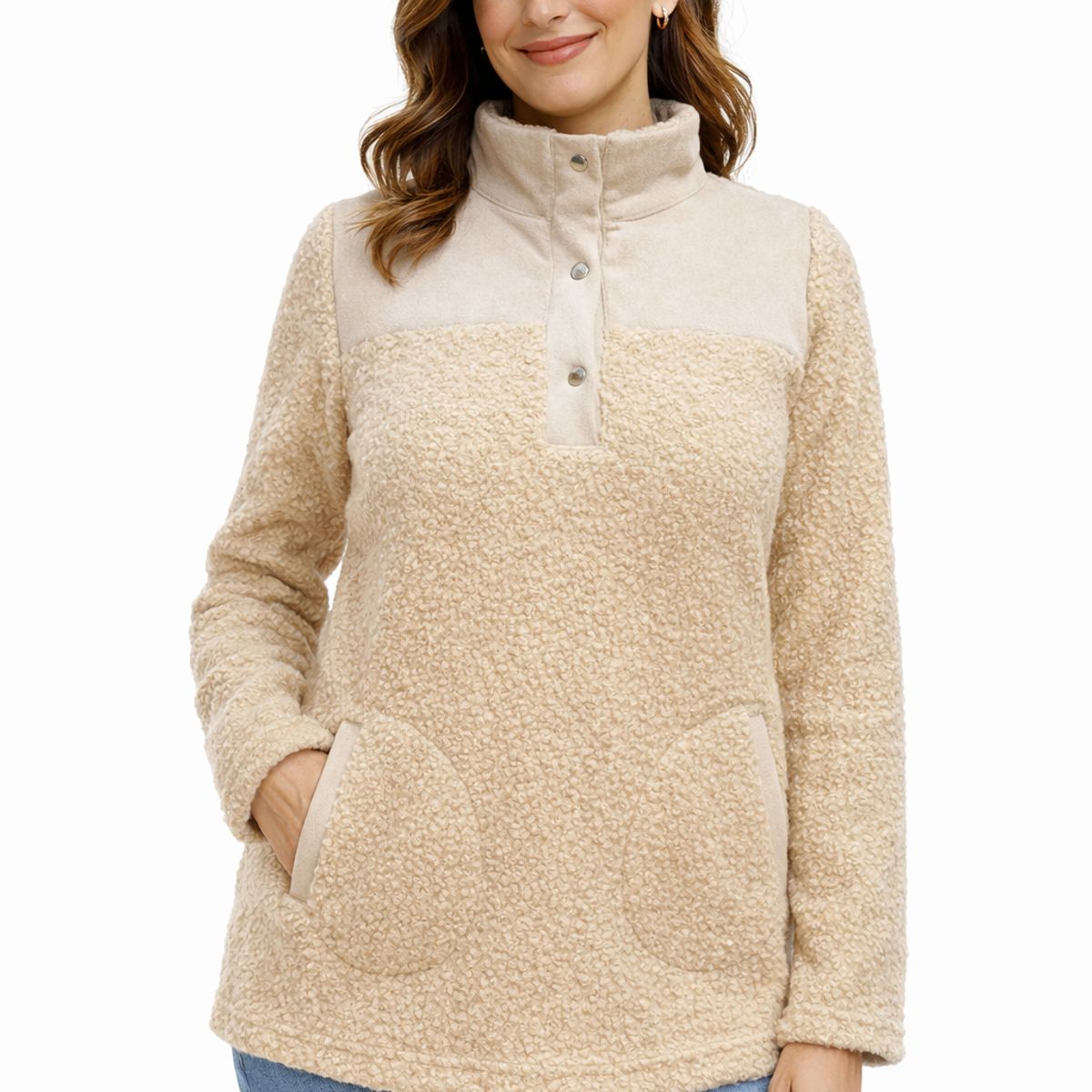 MAGENTA WOMAN - Chiporro con broches 16 Beige