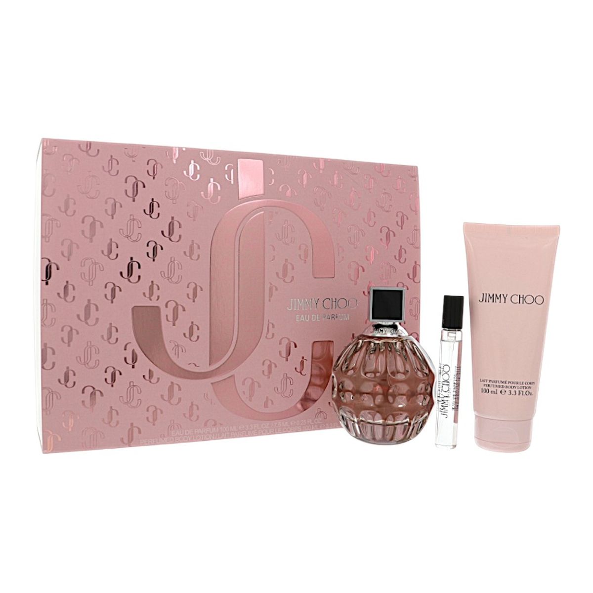 JIMMY CHOO - Perfume Mujer Jimmy Choo 3Pc 100 ml Edp , 100 ml B/L, Mini
