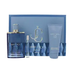 JIMMY CHOO - Perfume Hombre Man Aqua 3Pc 100 ml Edt , S/G, Mini