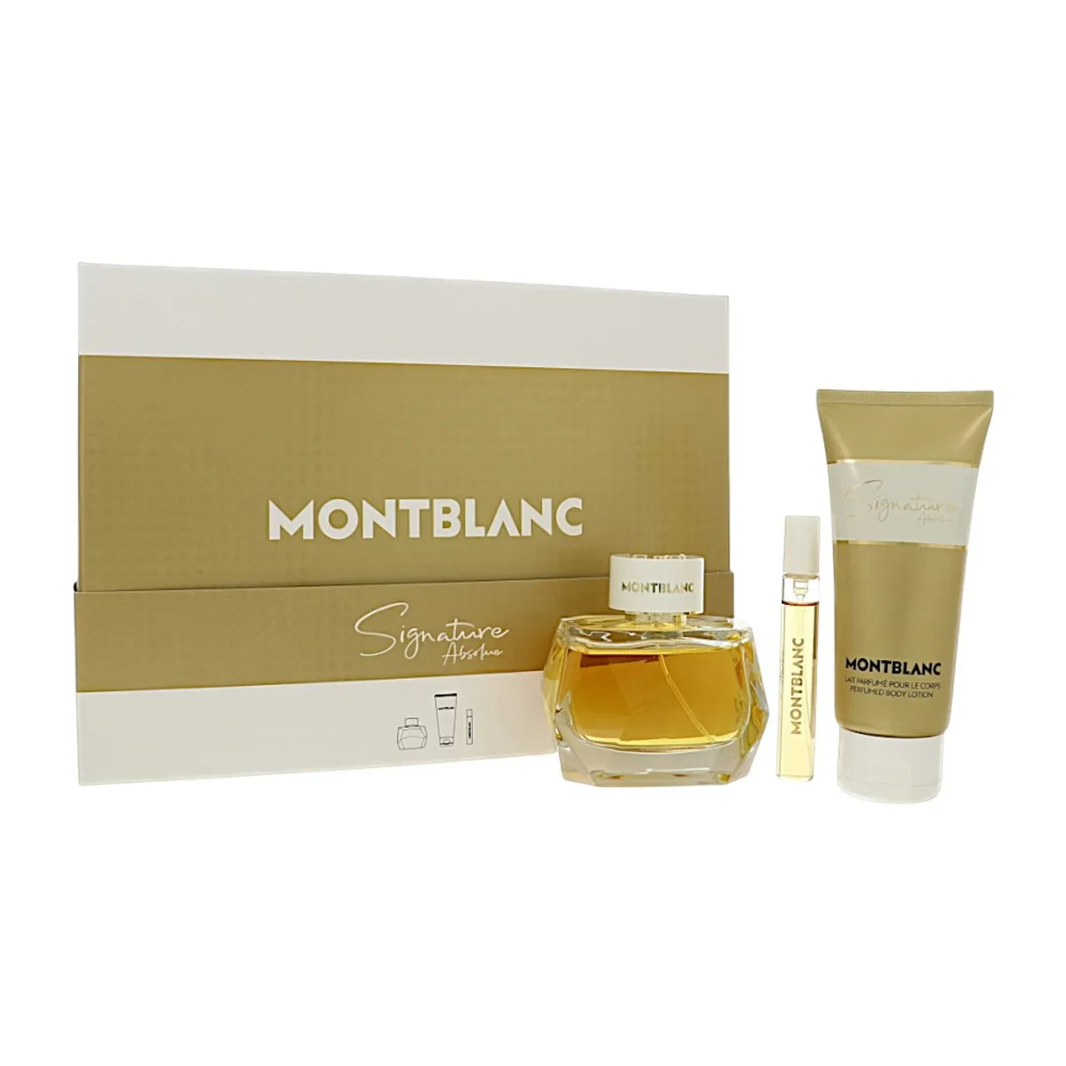 MONT BLANC - Perfume Mujer Mont Blanc Signature Absolu 3Pc 100 ml Edp , B/L, Mini