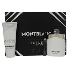 MONT BLANC - Perfume Hombre Legend Spirit 3Pc 100 ml Edt , 100 ml S/G, Mini
