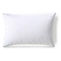 AMERICAN FAMILY - Funda de Almohada 50x70 Broderie Clay Blanco