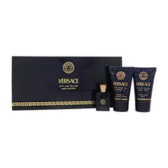 VERSACE - Perfume Hombre Dylan Blue 3Pc Mini, 30 ml S/G, 30 ml B/L