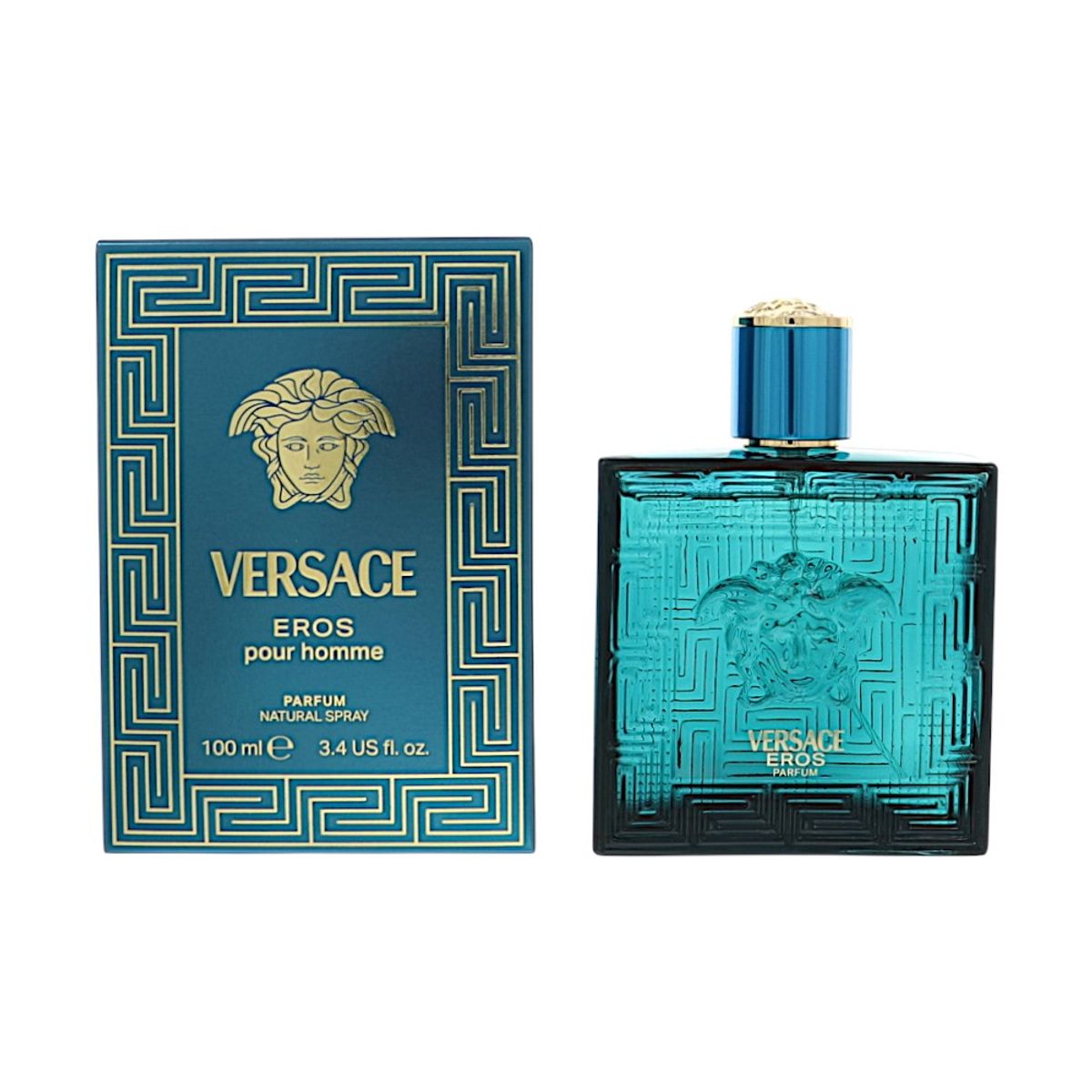 VERSACE - Perfume Hombre Versace Eros 100 ml Parfum