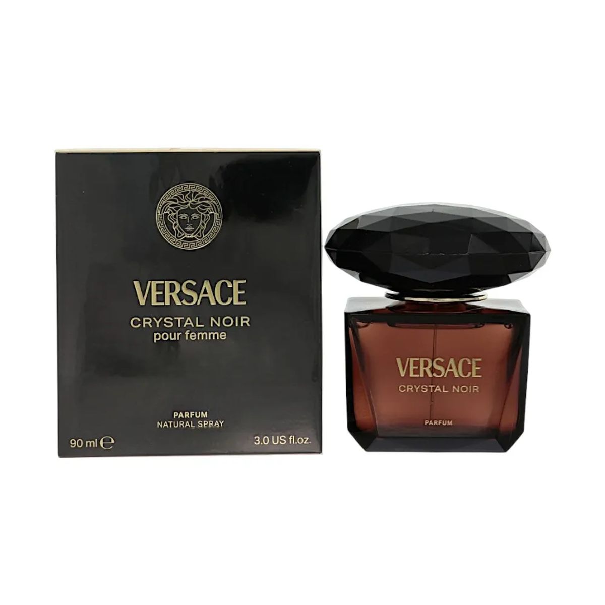 VERSACE - Perfume Mujer Versace Crystal Noir Parfum 90 ml