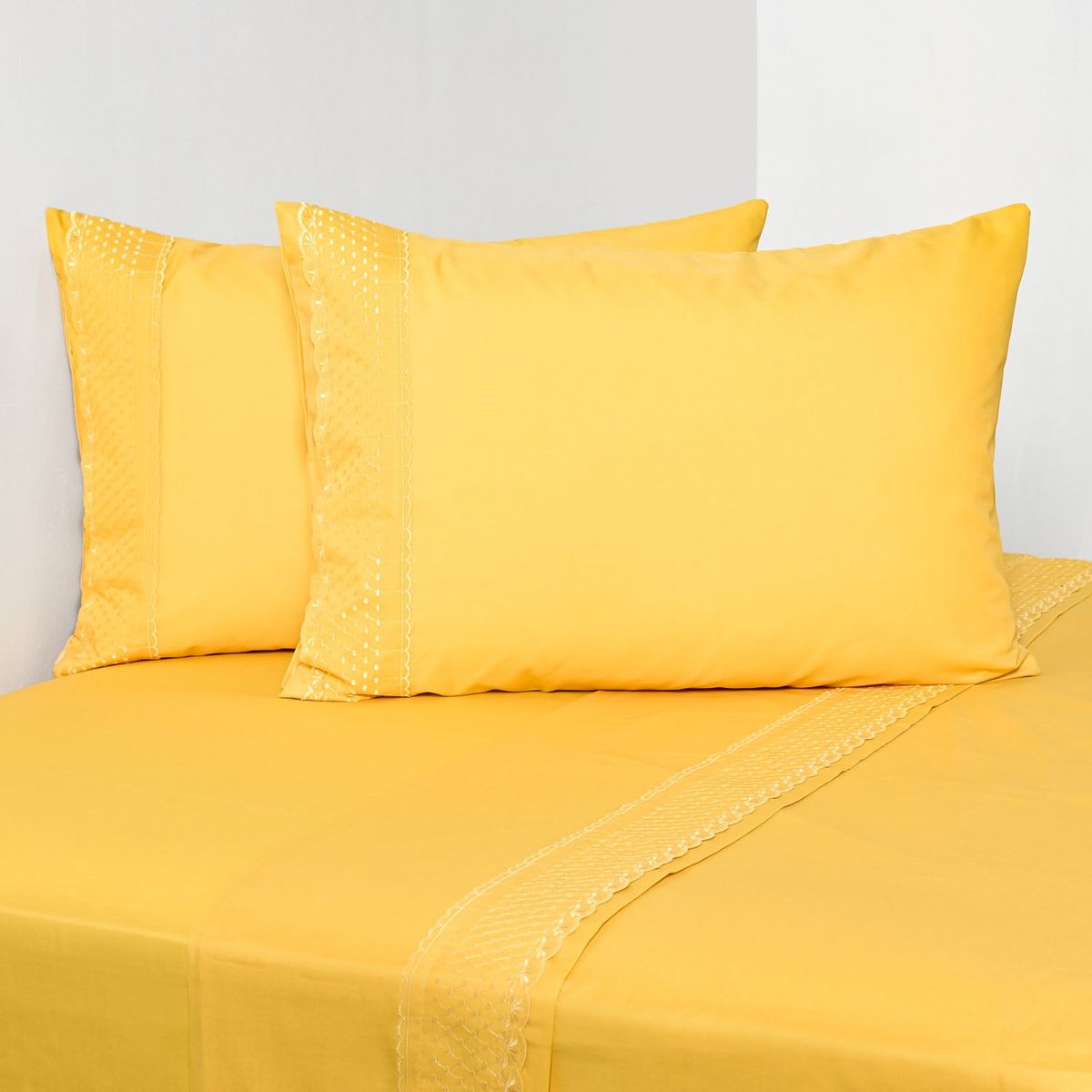 AMERICAN FAMILY - Juego De Sábanas 144 Hilos Clay American Family