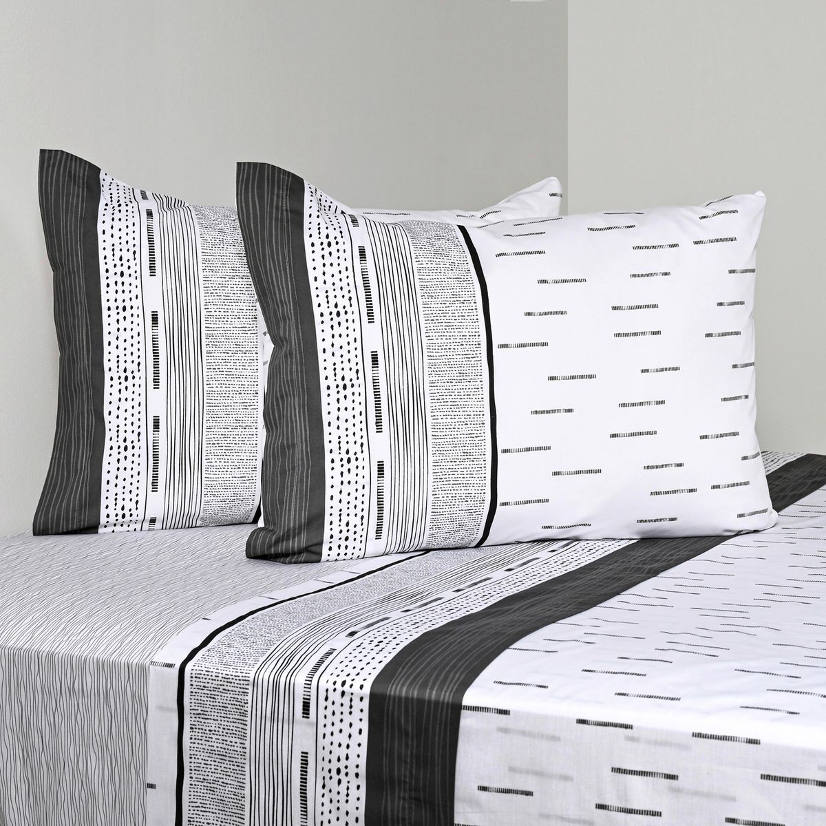 CANNON - Juego de Sábanas Estampada Algodón 200 Hilos Hempton Cannon