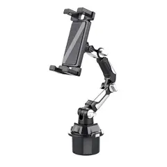 GENERICO - Soporte Portavasos Auto Universal Celular/tablet 360