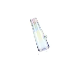 GENERICO - Botella De Vidrio 1 Litro 24x5x10 Cm Con Vaso 10x7x5 Cm