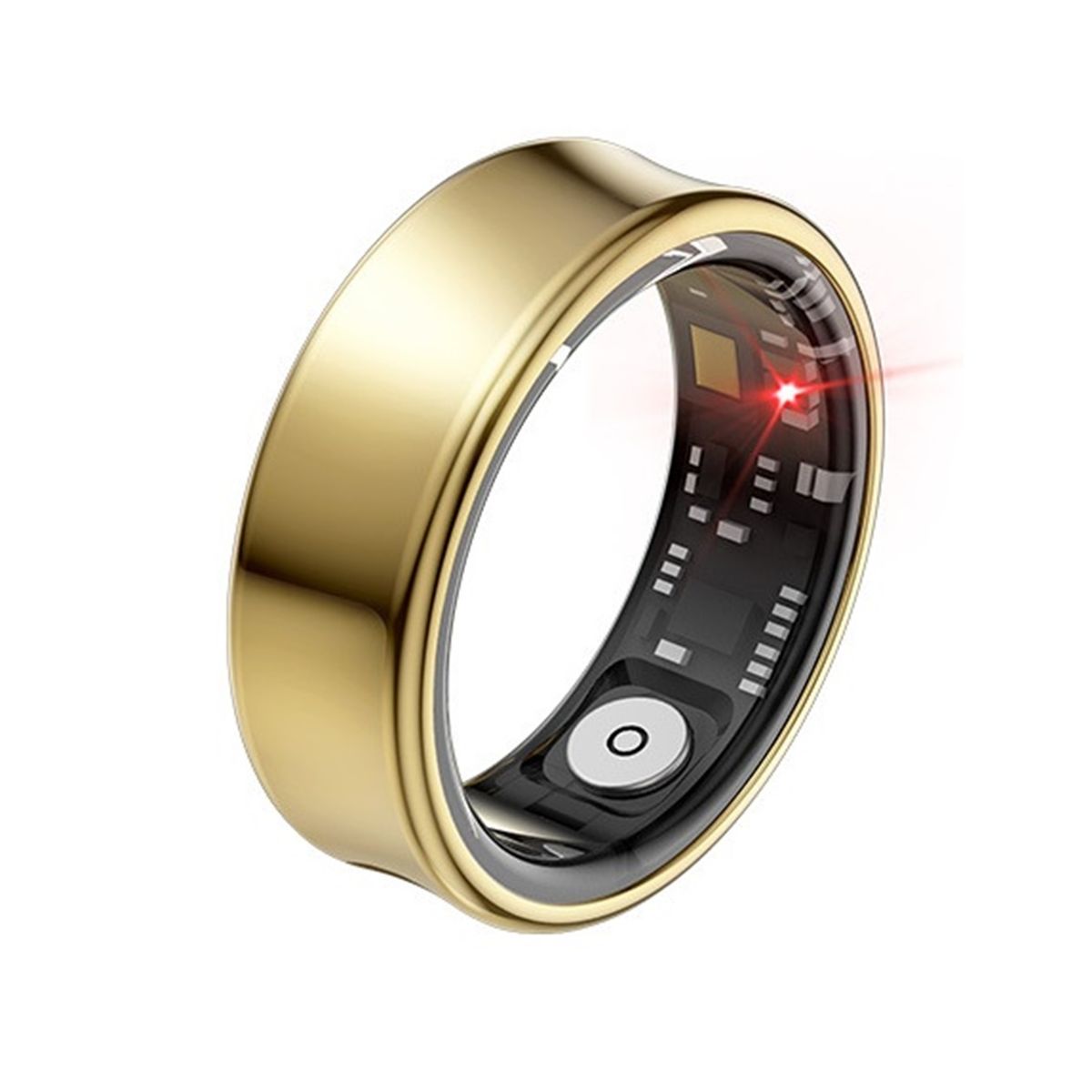 SMART - Anillo Inteligente Titanio  Ia + Apple & Google Health