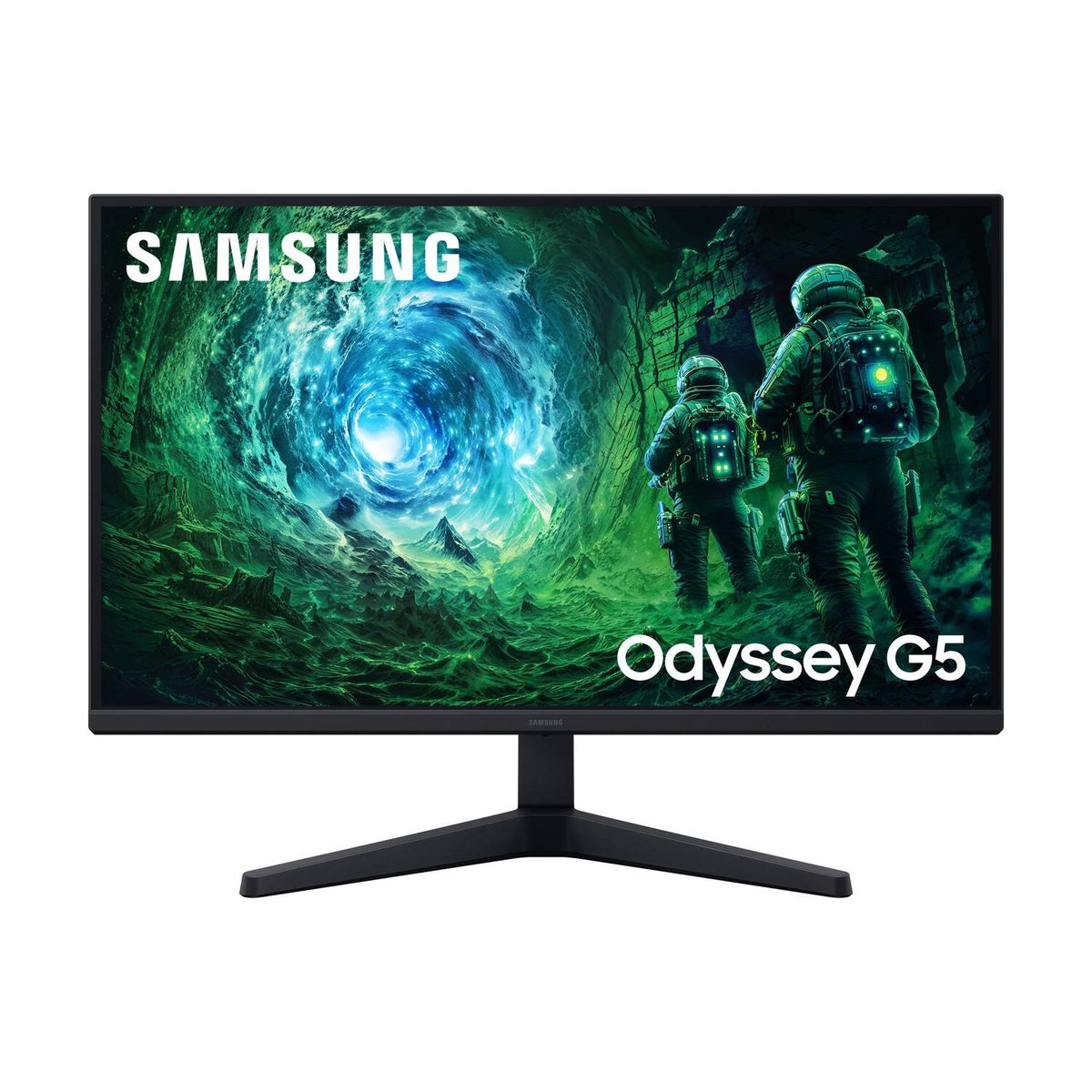 SAMSUNG - Monitor Gamer Samsung Odyssey G5 G53F, 27 QHD, 200hz, Panel IPS, 1ms, 2xHDMI, DP1.4
