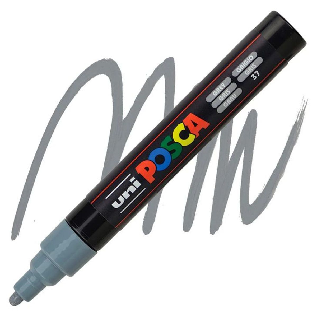 UNI POSCA - Marcador Acrílico Gris 5M POSCA