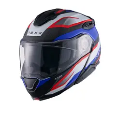 NEXX - Casco para moto X.LIFETOUR PRO MILE BLUE.RED