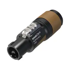 NEUTRIK - Speakon 2 Polos (nuevo modelo) NL2FXX-W-S