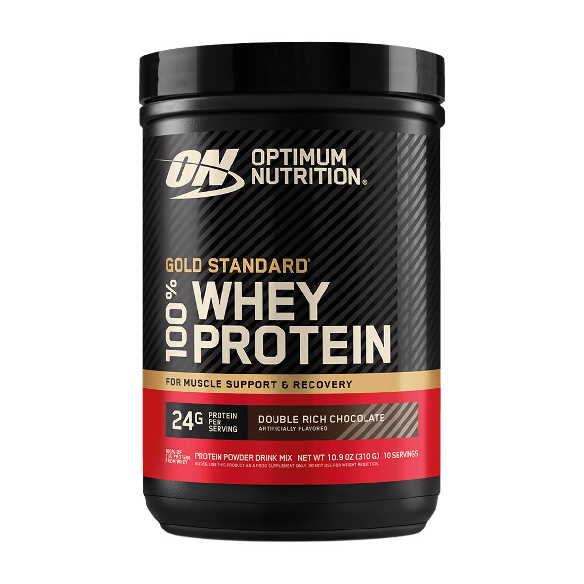 OPTIMUN NUTRITION - GOLD STANDARD 100% WHEY 310 GR, OPTIMUM NUTRITION - CHOCOLATE