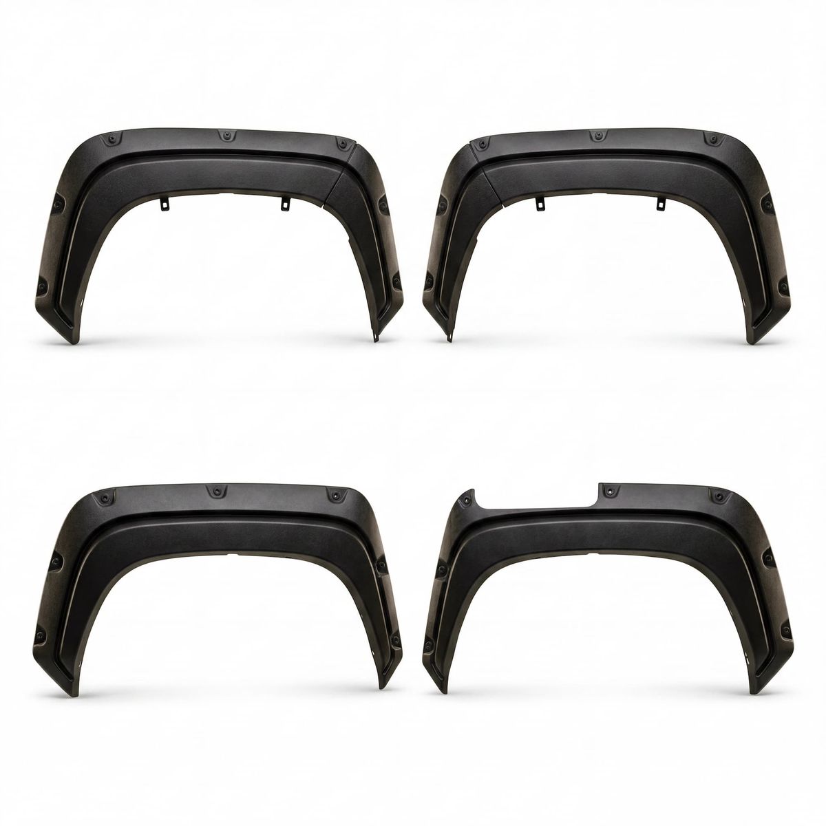 GENERICO - Fangueras Mitsubishi L200 2025-2026 Protectores Guardabarro Contra Barro, Piedras y Suciedad Set 4 Piezas