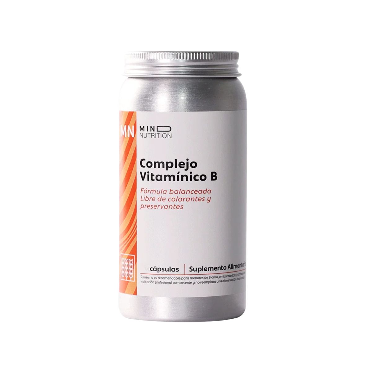 GENERICO - B-complex complejo Vitamínico B - 120 Caps  - Mind Nutrition