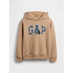 GAP - Polerón Niño Con Gorro Sin Cierre Multicolor