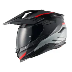 NEXX - Casco para moto Y.TRAVL QUEST BLACK.RED