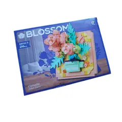 GENERICO - Set Bloque de construcción - Diseño Flores - Colección botánica - Modelo3 Camelia