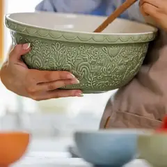 MASON CASH - Bowl Home To Roost Verde 29cms