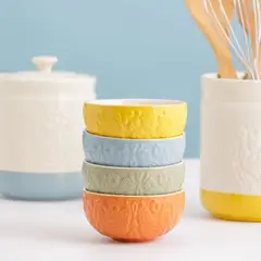 MASON CASH - Set 4 Bowls Home To Roost 10cms