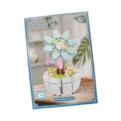 GENERICO - Set Bloque de construcción - Diseño Plantas - Colección Flores - Modelo2 Rododendro