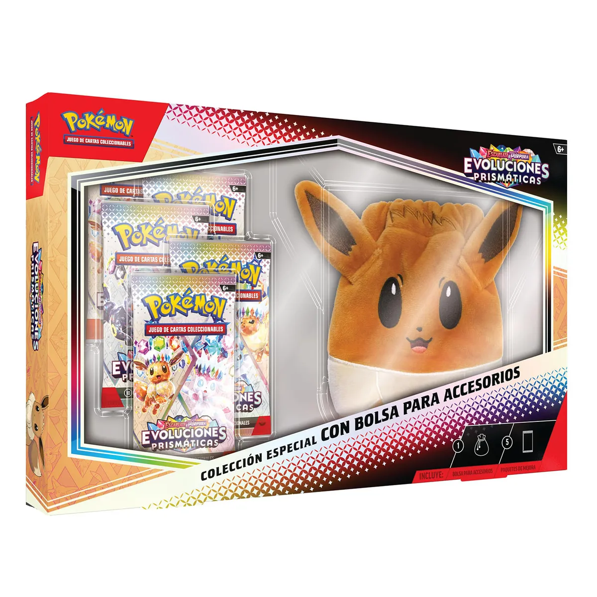 POKEMON - Pokemon Tcg Prismatic Evolutions Accessory Pouch Special Collection Español