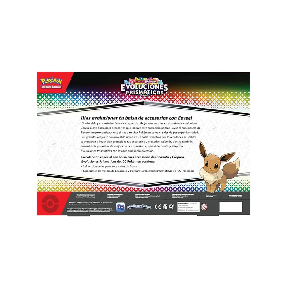 POKEMON - Pokemon Tcg Prismatic Evolutions Accessory Pouch Special Collection Español