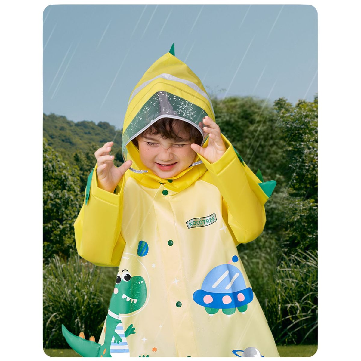 KOCOTREE - Capa de Agua para Niño(a), Simula un Animalito, 2 Tallas, Kocotree