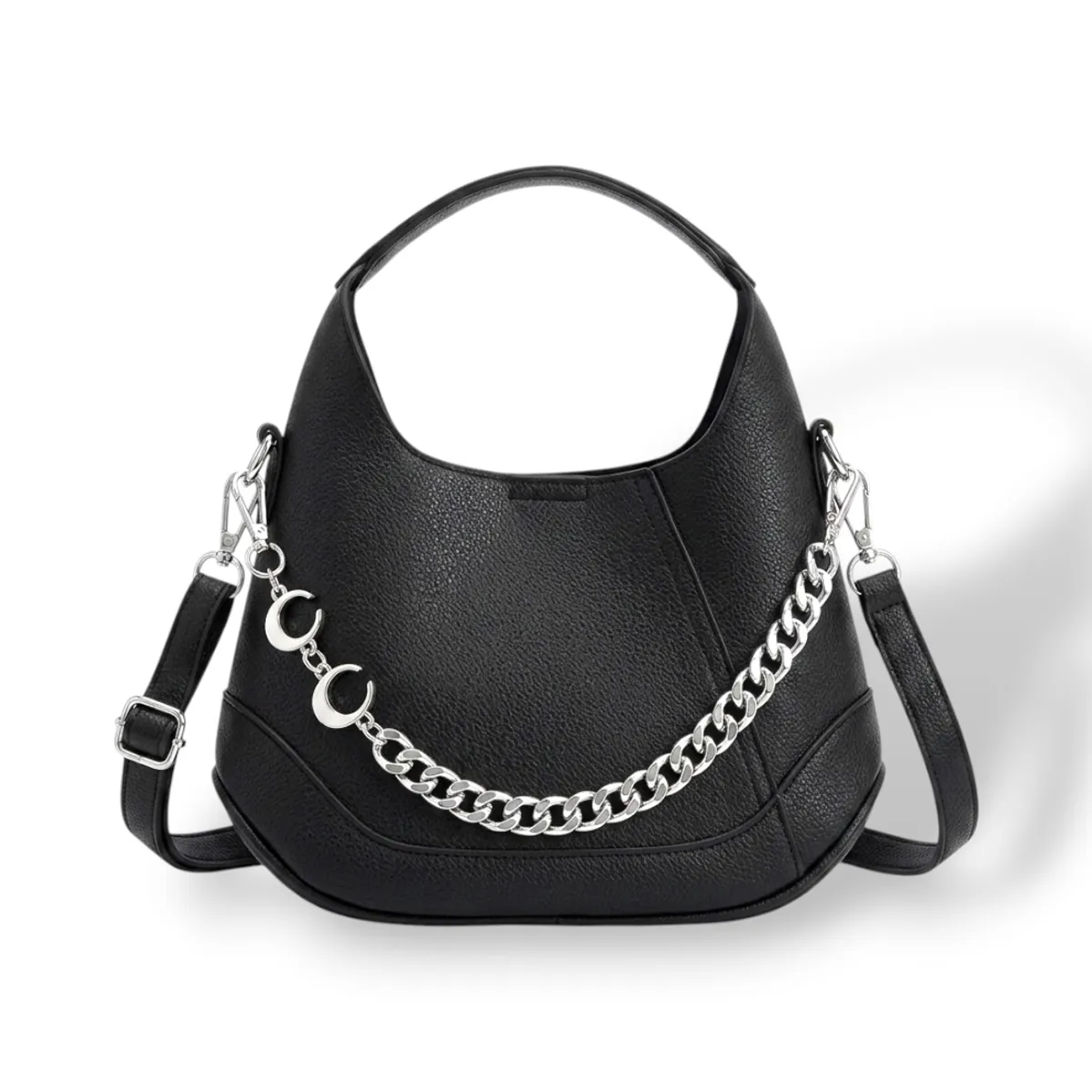 GENERICO - Cartera Hobo Cadenas Mujer