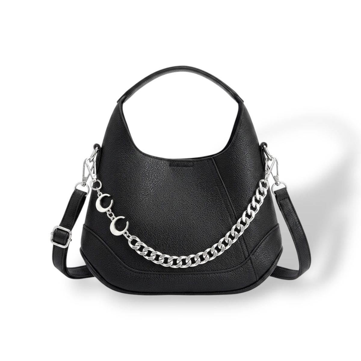 GENERICO - Cartera Hobo Cadenas Mujer