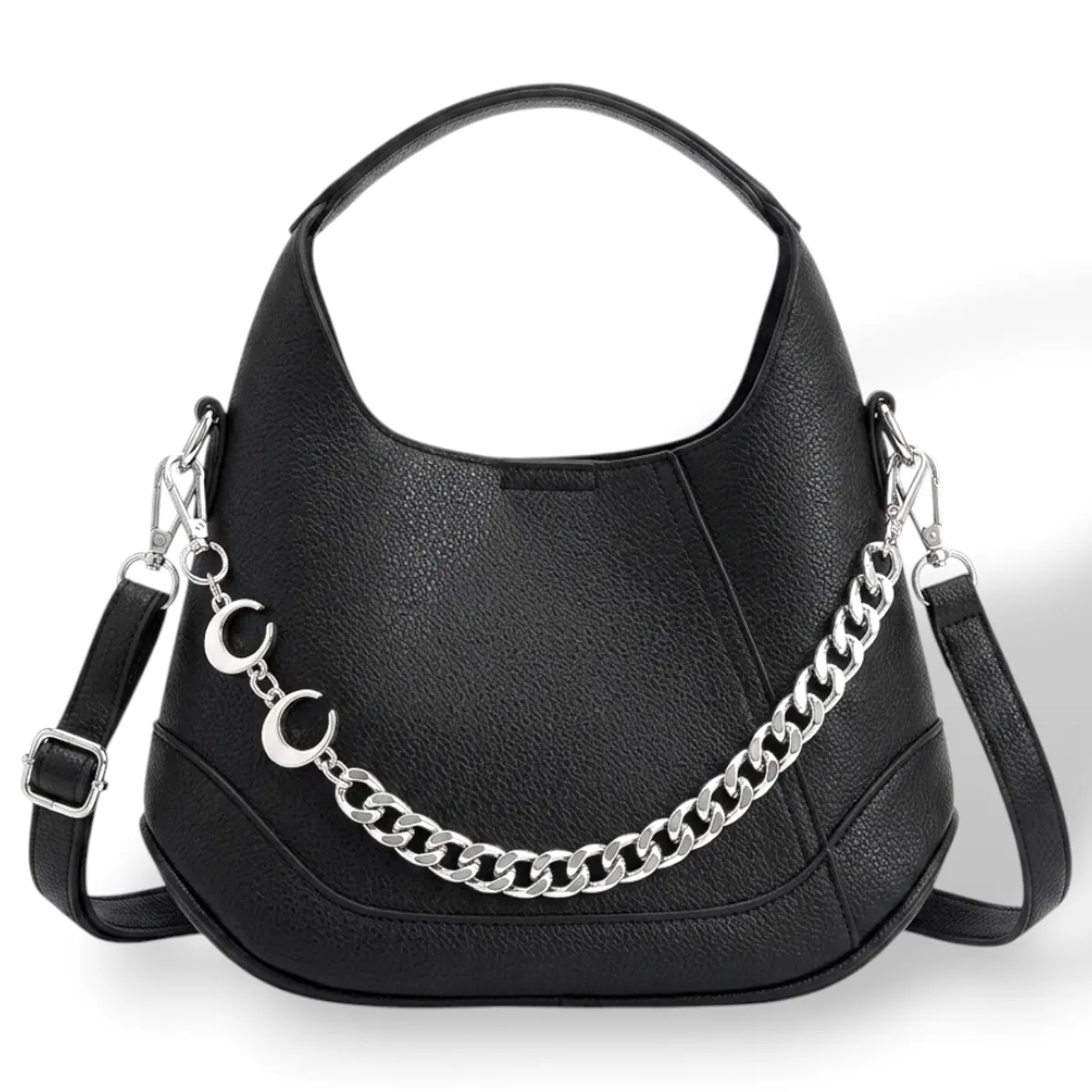 GENERICO - Cartera Hobo Cadenas Mujer