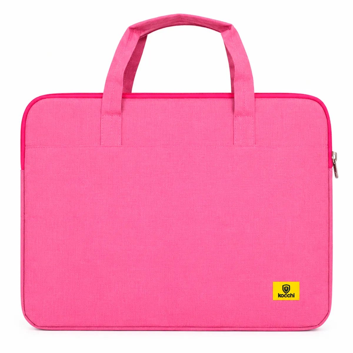BOCCINI - Funda Acolchada Para Notebook & Laptop Maletin Con Asas 14 Pulgadas Rosada