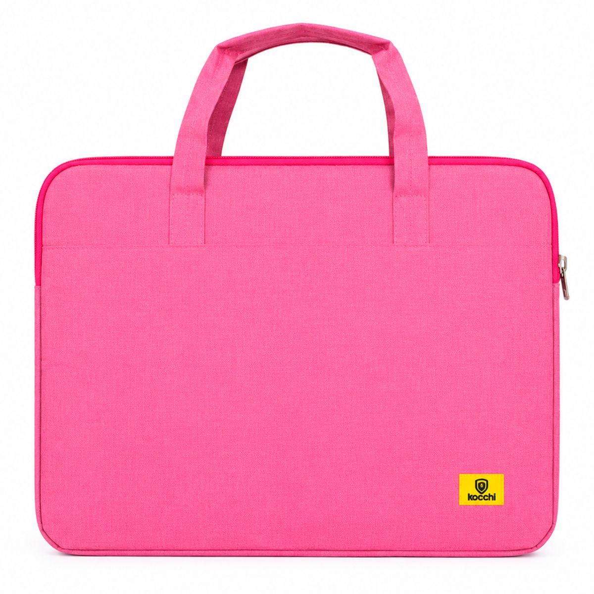 BOCCINI - Funda Acolchada Para Notebook & Laptop Maletin Con Asas 15 Pulgadas Rosada