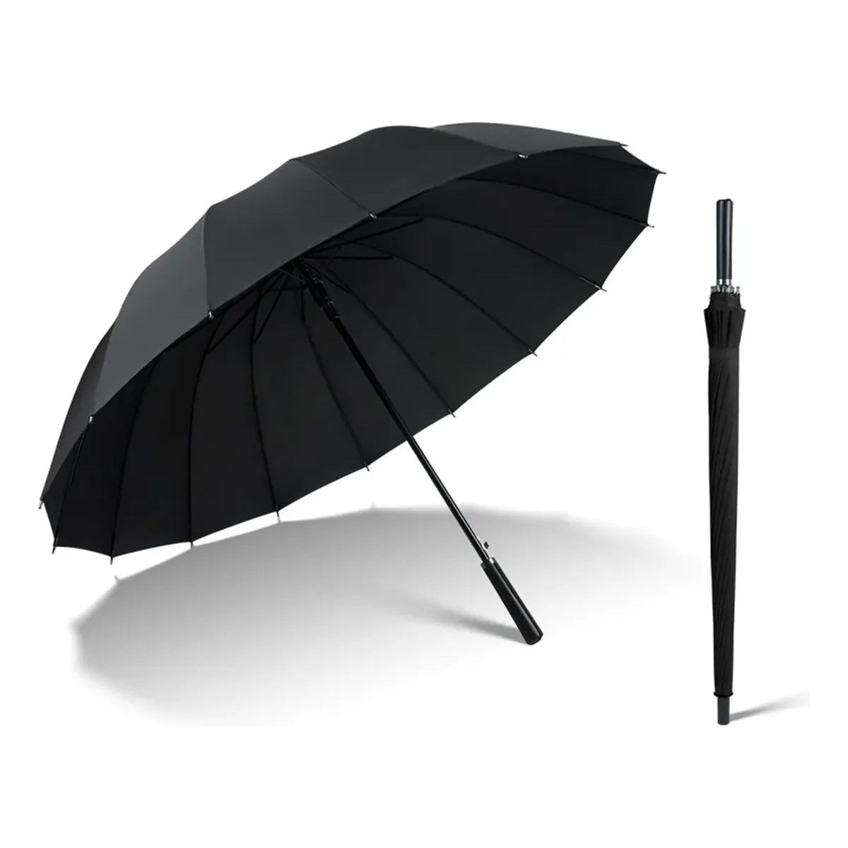 GENERICO - Lluvia/sombrilla 16 Varillas Color Automático Opcional BELUG