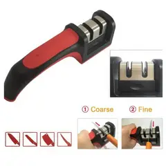 MOVI - "Tres etapas, filo impecable: afilador de cuchillo 3 en 1, pule tus cuchillos en casa"