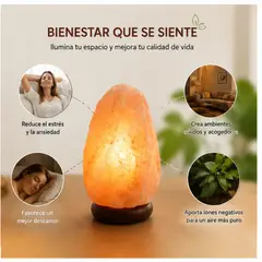 MOVI - Lámpara de Sal del Himalaya Luz Cálida