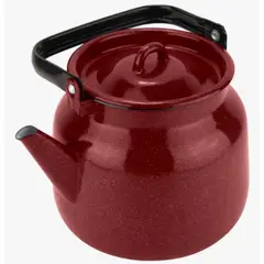 GENERICO - Tetera 3.5 L Esmaltado Roja