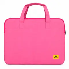 BOCCINI - Funda Acolchada Para Notebook & Laptop Maletin Con Asas 14 Pulgadas Rosa