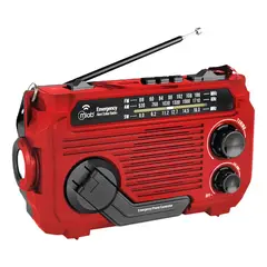 GENERICO - Radio Emergencia Dinamo Solar AM FM SW USB Bluetooth Mlab 5W 09583 BELUG