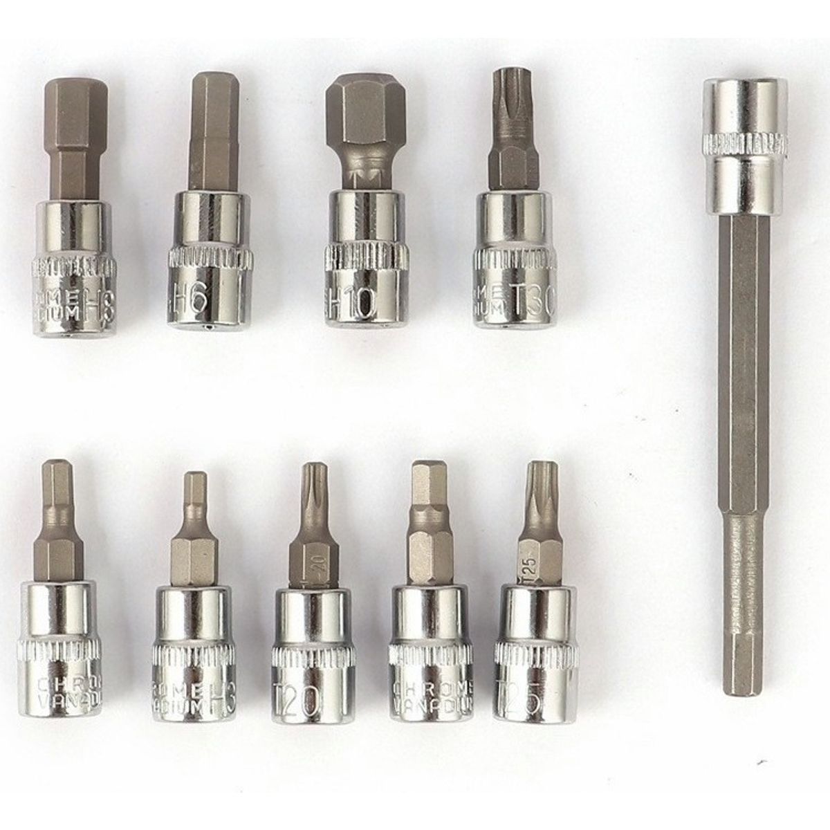 VIDA BUENAS - Llave De Torque 14 Pulgadas Torquímetro 11piezas De5-25nm