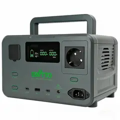 EWTTO - Generador Solar Portátil 400W 256Wh Batería para Camping Emergencia Viajes de Energía
