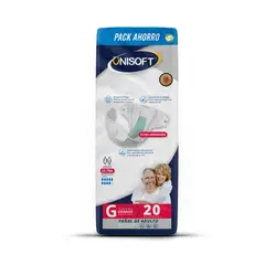 UNISOFT - Pañal de Adulto Ultra G20