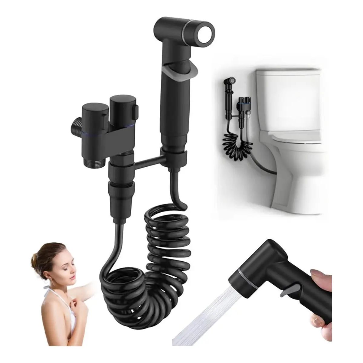 GENERICO - Ducha Bidet Acero Inoxidable Baño Wc Inodoro Durable