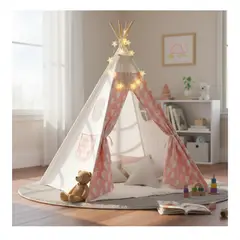 GENERICO - Carpa Tipi Pieza De Niños Para con Luces De Cadena