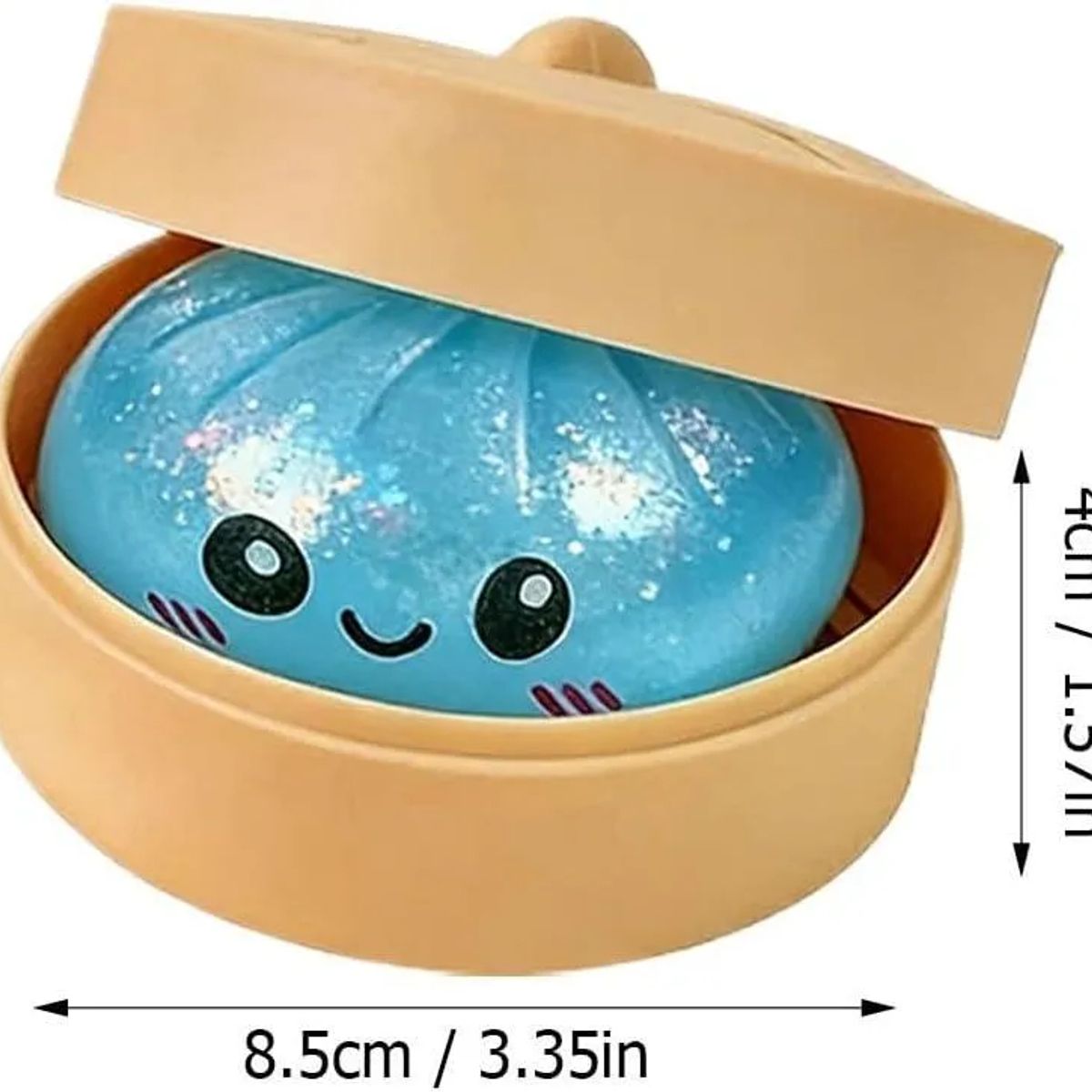 TIOZONEY - 2PCS Squishy De Dumpling Antiestrés Diversion Niños