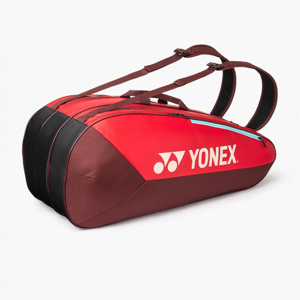YONEX - Bolso para Raquetas de Tenis Yonex Team 9R Ruby Red
