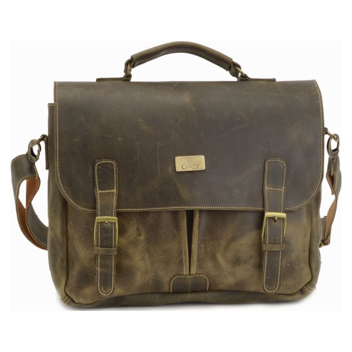 GENERICO - Maletin Cuero Crazy Arrayan