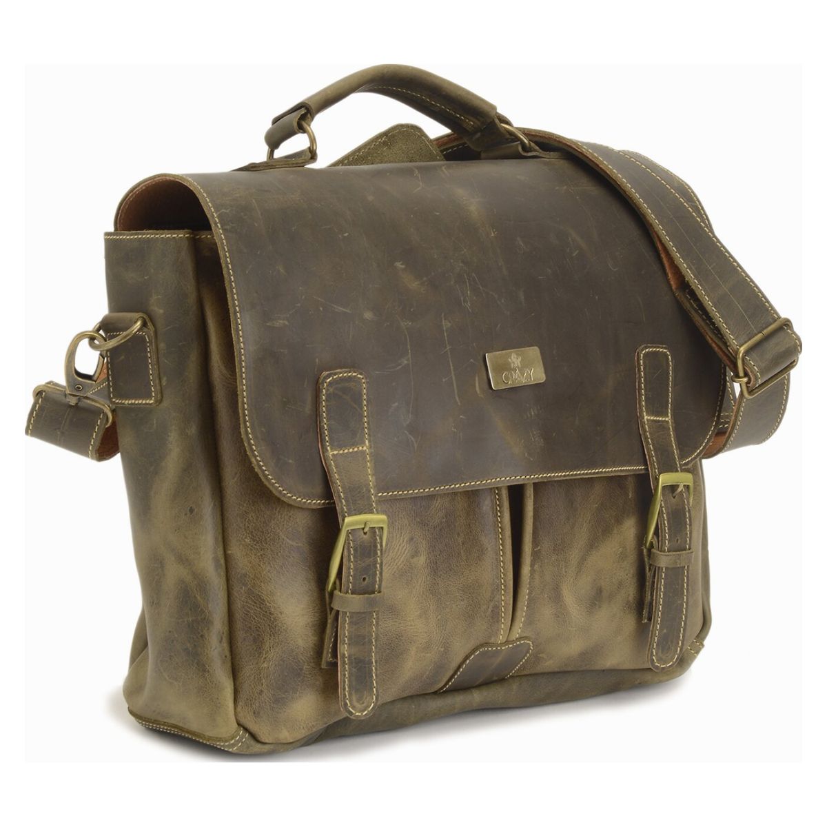 GENERICO - Maletin Cuero Crazy Arrayan